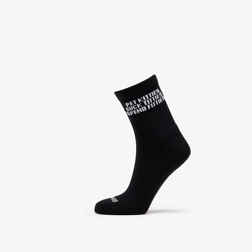 Чорапи RIPNDIP Pet Kitties Socks 1 Pack Black Universal Черно | RNDSUM24211