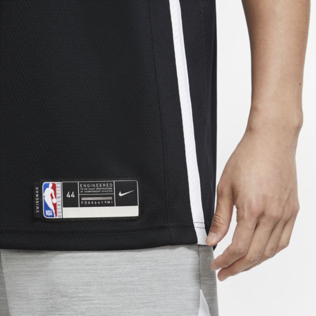 Фланелка Nike Kevin Durant Nets Icon Edition 2020 NBA Swingman Черно | CW3658-013, 1