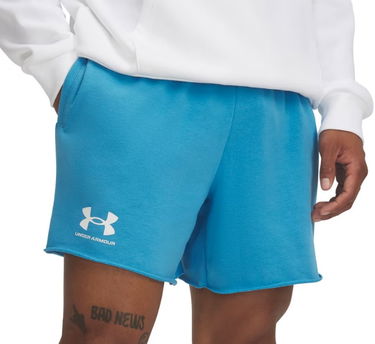 Къси панталони Under Armour Rival Terry 6" Training Shorts Синьо | 1382427-452, 0