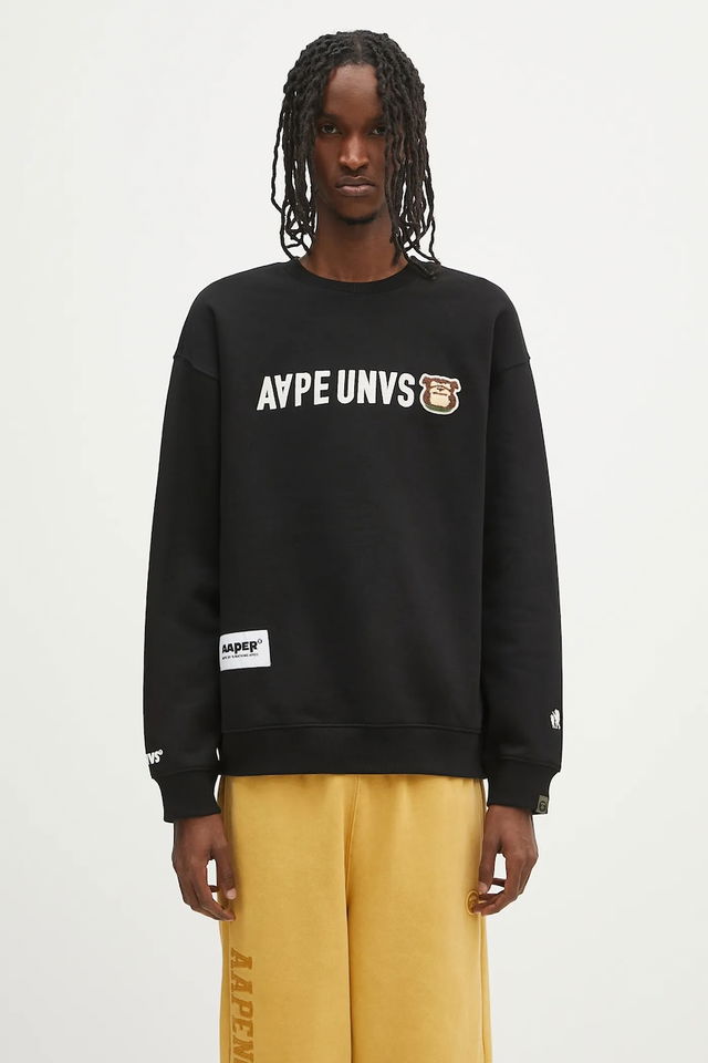 Aaper Crew Neck Sweatshirt with application