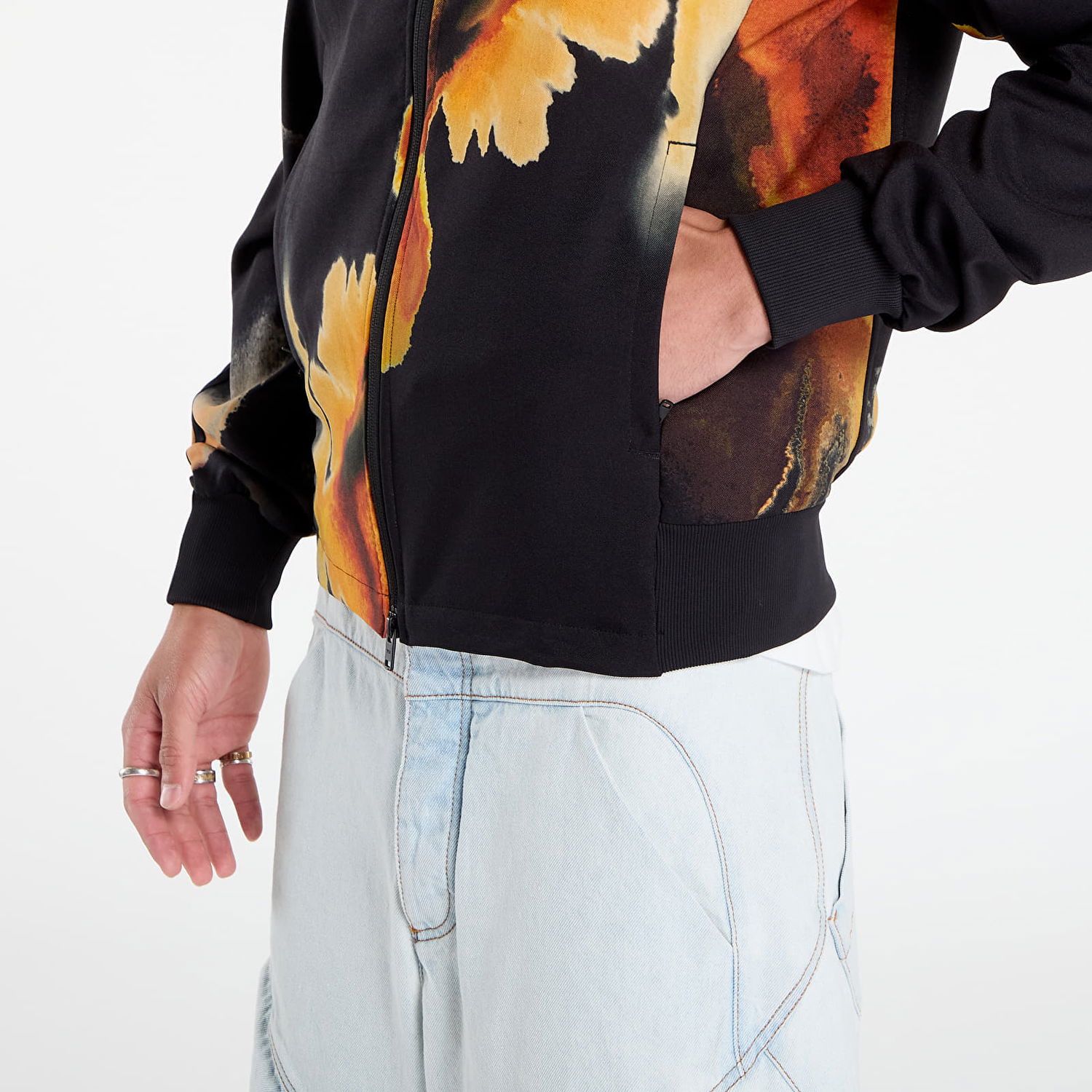 Суитчър Y-3 Y-3 AOP Track Top Черно | KA9622, 1