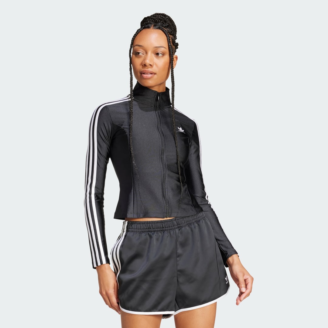 Ветровка adidas Performance 3-Stripes Slim Jacket Черно | JD5025, 0