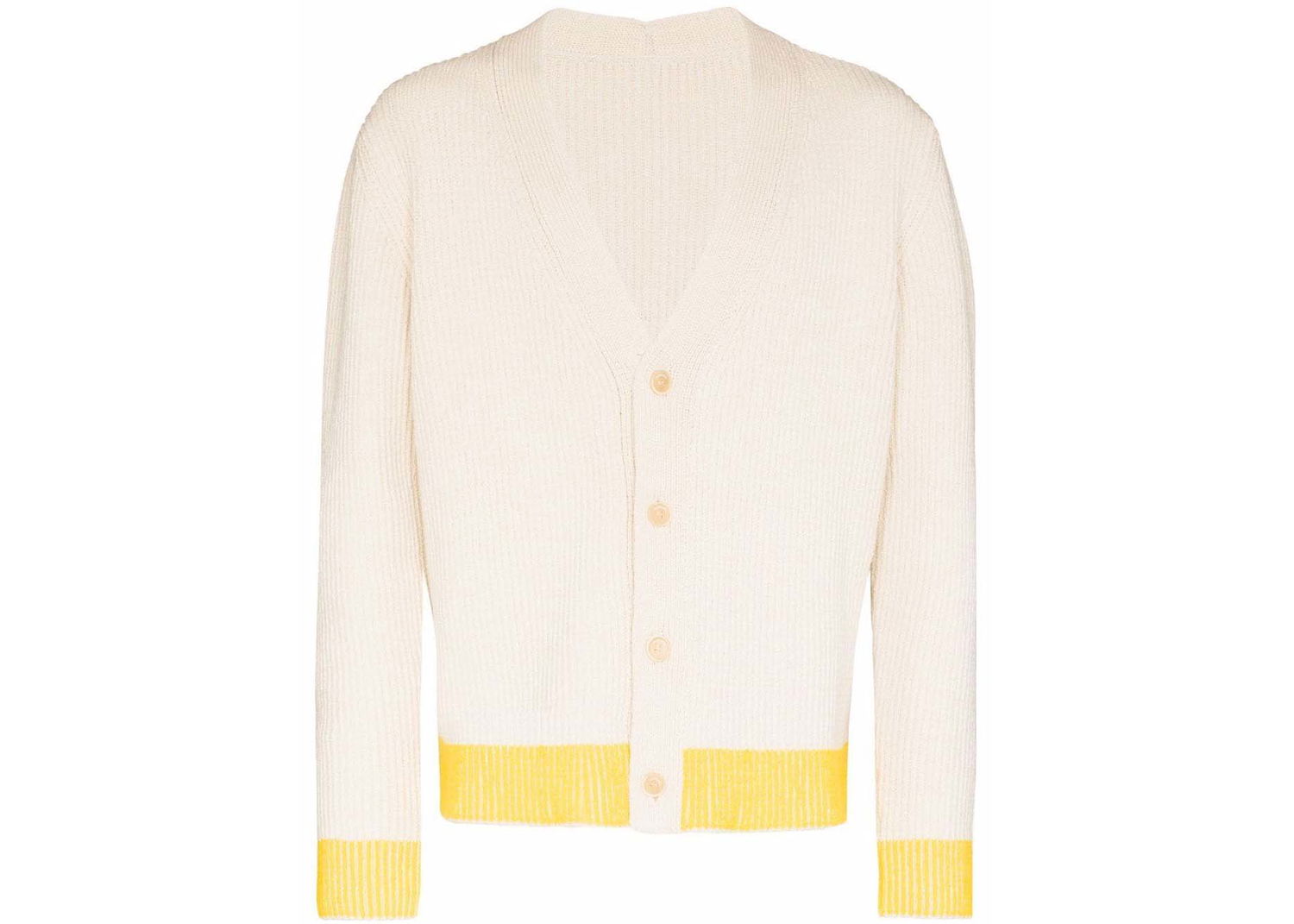 Суитчър Jacquemus Le Cardigan Limone Бежово | 225KN071-2068 150, 0