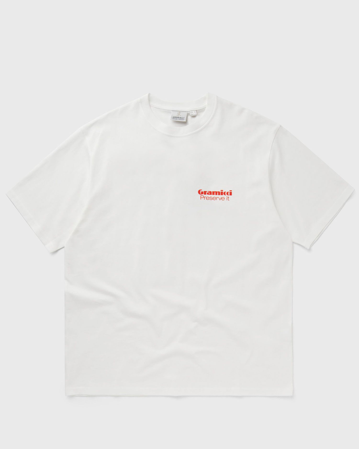Тениска GRAMICCI Preserve It Graphic T-Shirt Бяло | G4FU-T100-WHITE, 0