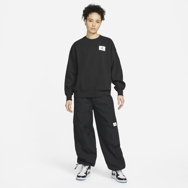 Суитчър Jordan Essentials Fleece Crew Sweatshirt Черно | DM5189-010, 0