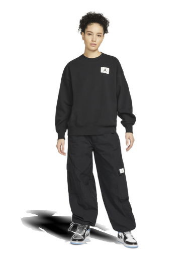 Суитчър Jordan Essentials Fleece Crew Sweatshirt Черно | DM5189-010