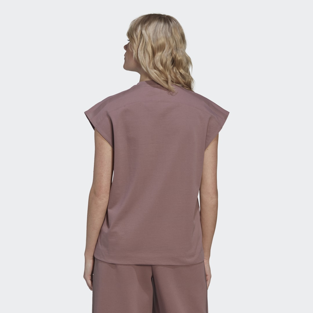 Тениска adidas Originals Adicolor Contempo Chunky 3-Stripes Tee Червено | HM1733, 1