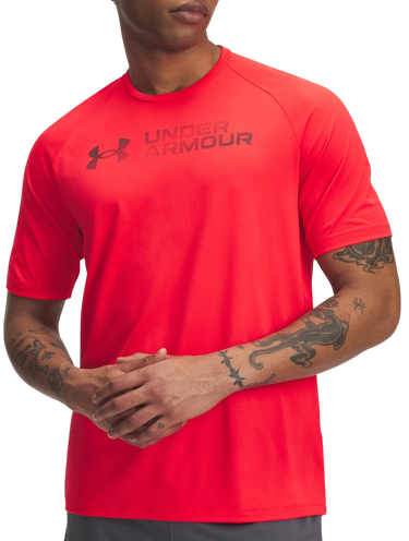 Тениска Under Armour Tech Reflective Short Sleeve T-Shirt Червено | 6005116-713, 0