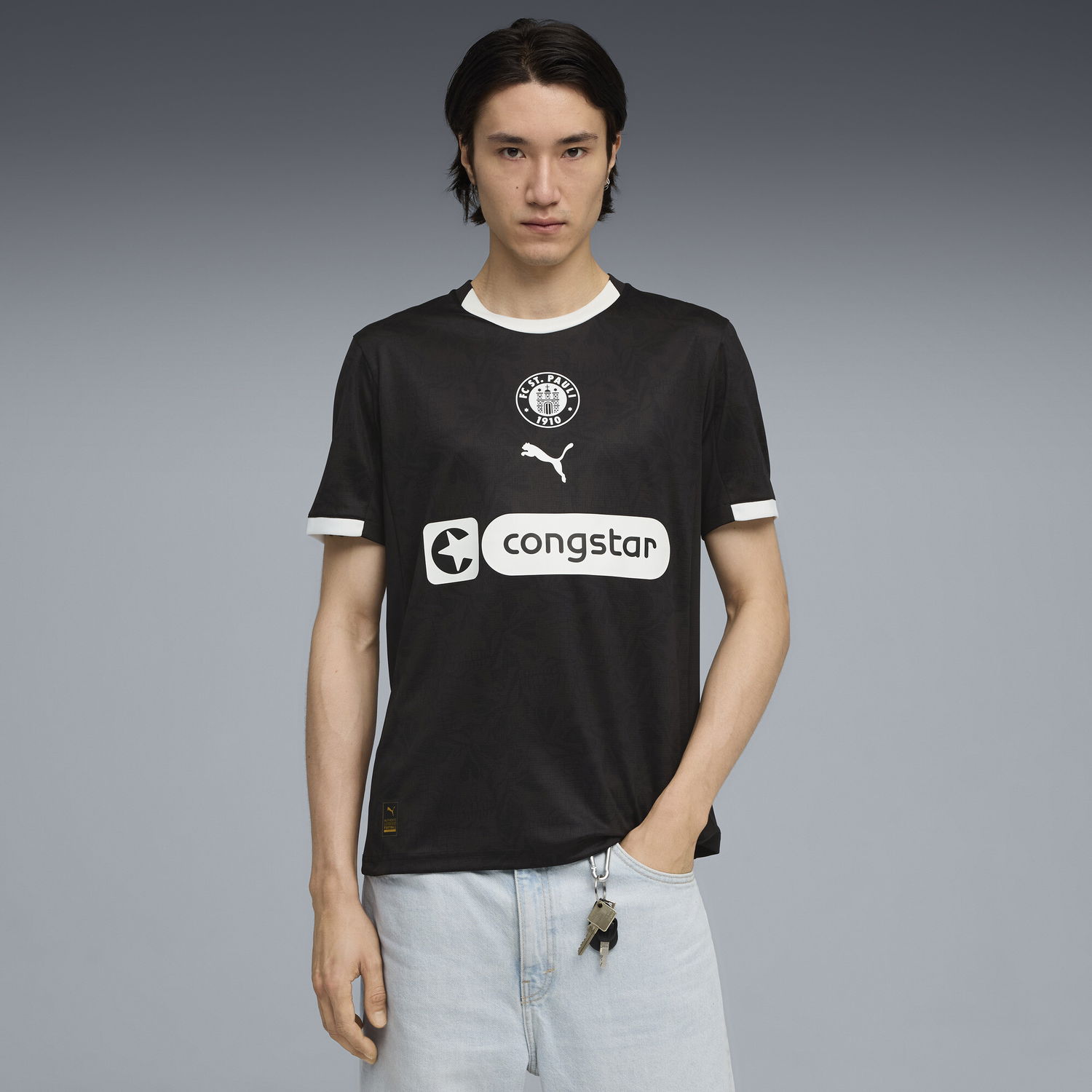 Фланелка Puma FC St. Pauli Third Jersey 25/26 Черно | 783074_03, 1