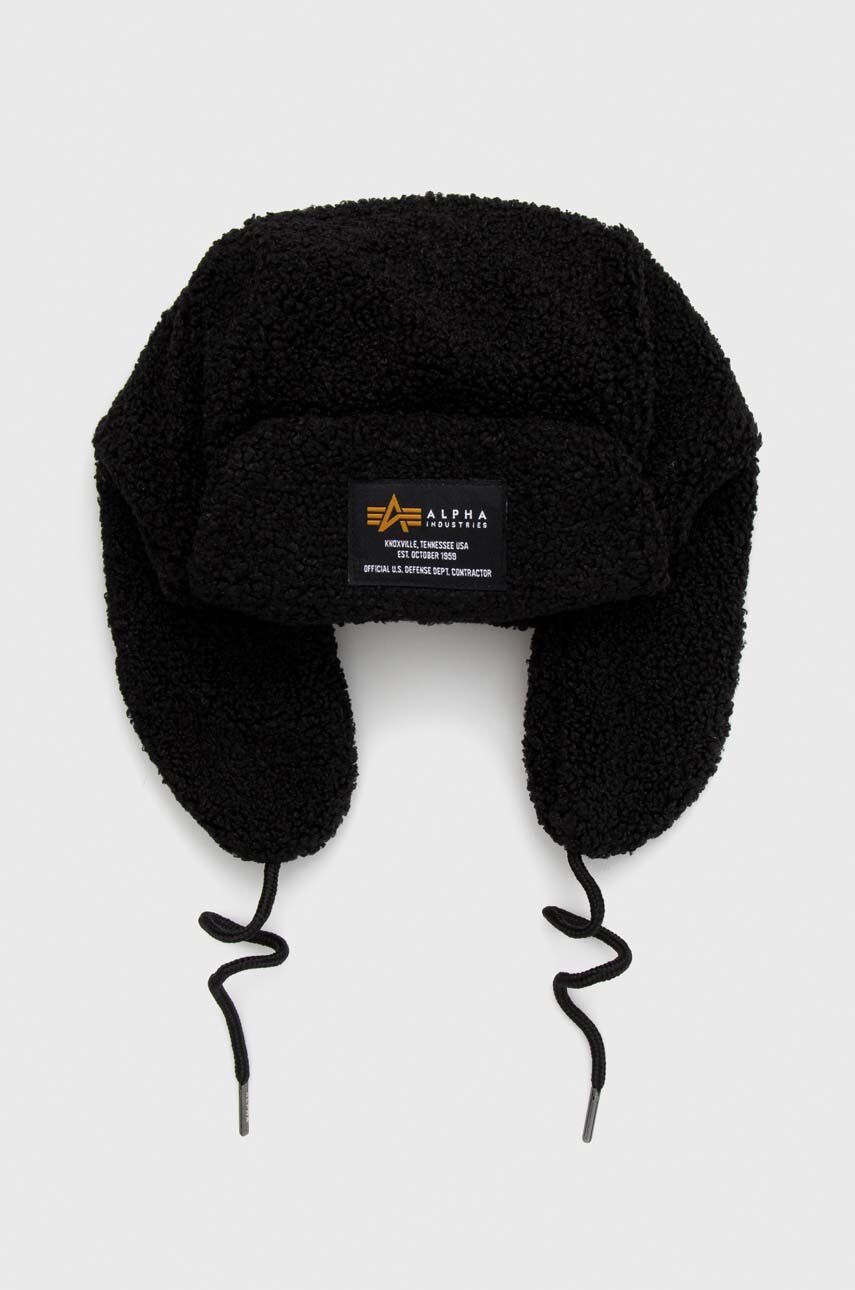 Шапка Alpha Industries Hat Черно | 108903.03, 0