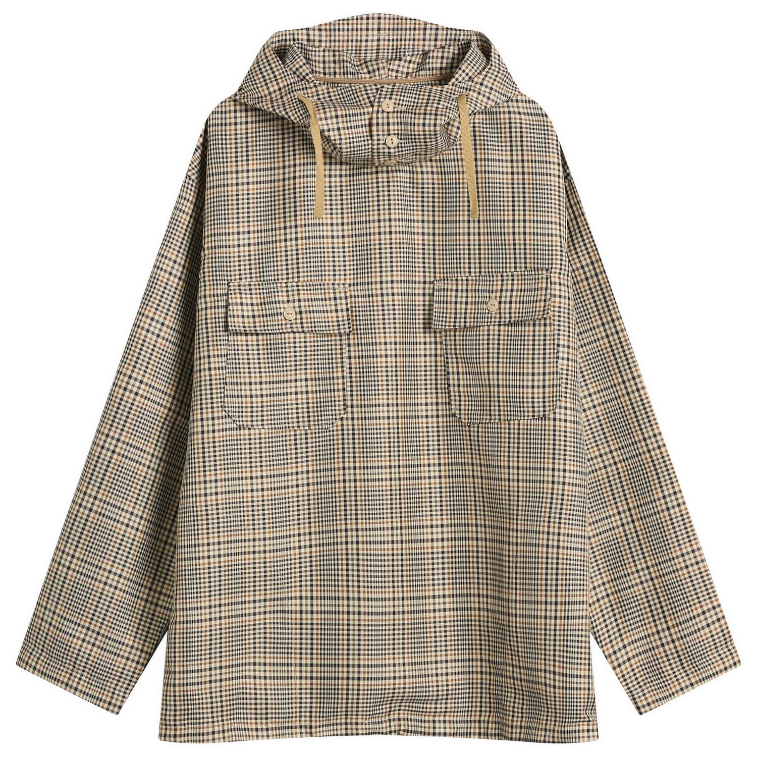 Риза Engineered Garments Engineered Garments Cagoule Plaid Shirt, Size Small Бежово | 25F1A010-IT006, 1