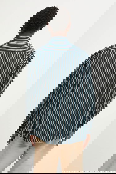 Риза Carhartt WIP Palance Long Sleeve Striped Regular Fit Button-Down Collar Shirt Многоцветен | I035330.35JXX, 2