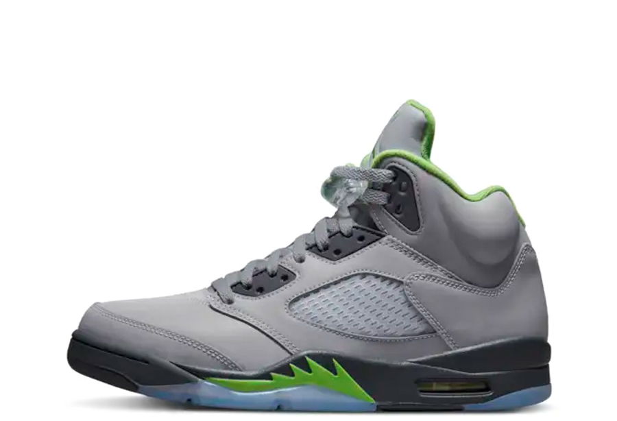 Кецове и обувки Jordan Air Jordan 5 Retro "Green Bean" GS Сиво | DQ3734-003, 1