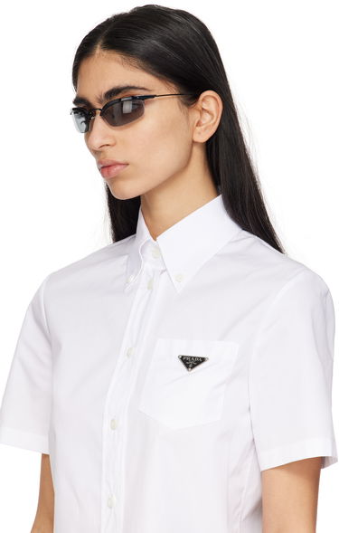 Слънчеви очила Prada Runway Cat-Eye Half-Rim Sunglasses Черно | 0PR B50S 8056262322154, 3