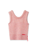 Ana Fluffy Sleeveless Knitted Vest