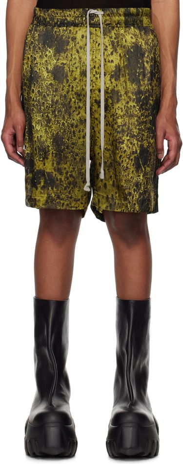 Къси панталони Rick Owens Rick Owens Hollywood Boxers Shorts Зелено | RU01E5397 JP1, 0