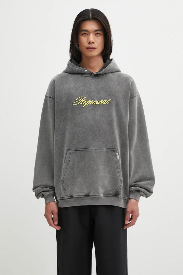 Represent Script Logo Hoodie