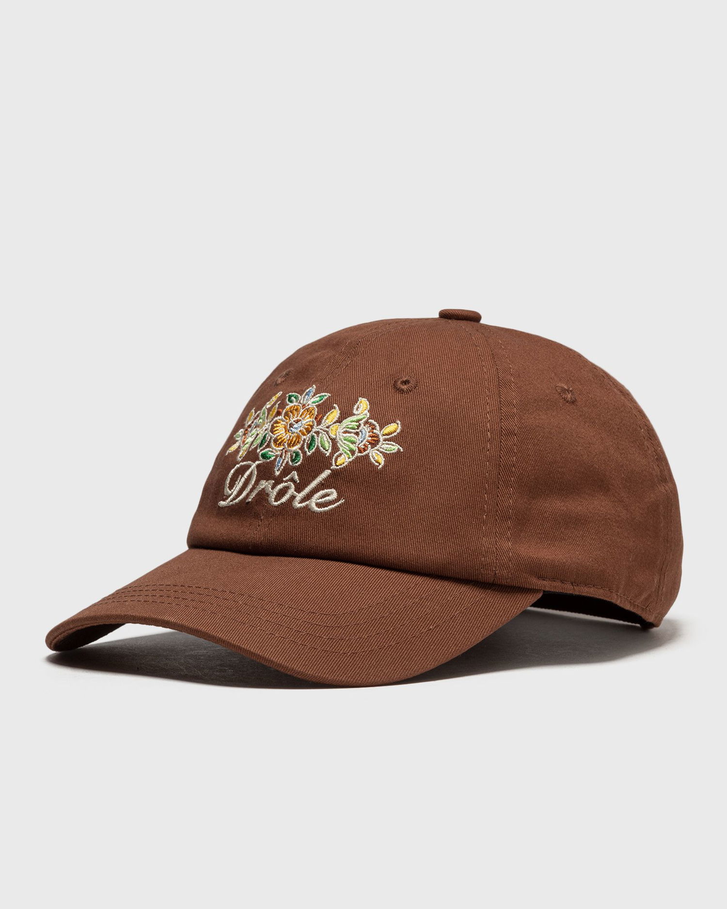 Шапка с козирка Drôle de Monsieur La Casquette Drôle Fleurie Кафяво | 3701122160210, 0