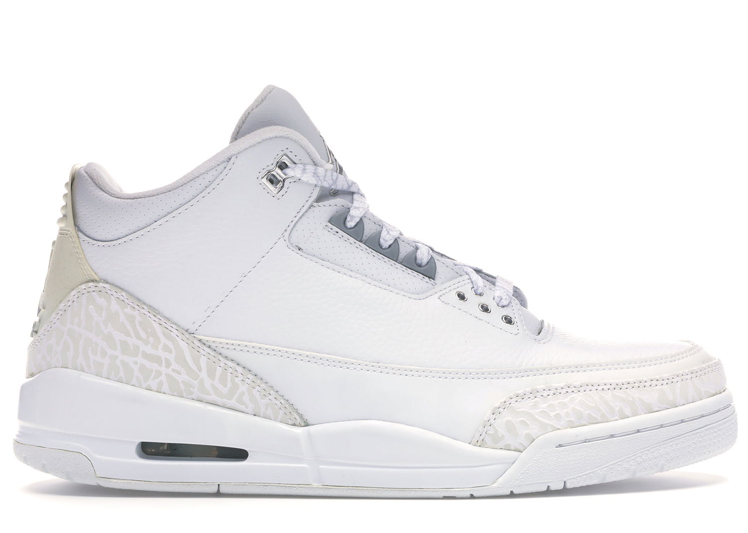 Кецове и обувки Jordan Jordan 3 Retro "Pure Money" Бяло | 136064-103, 0