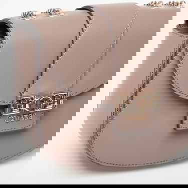 Чанта през рамо GUESS Jane Convertible Xbody Flap Бежово | HWVG9891210-DRT, 3