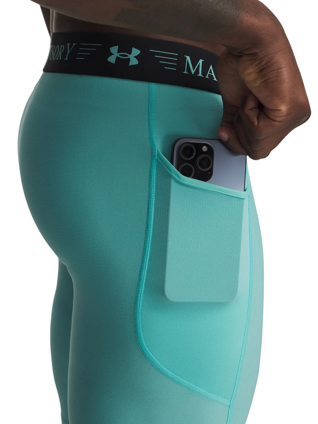 Къси панталони Under Armour Mansory HG Compression Short Тюркоазено | 6009092-425, 1