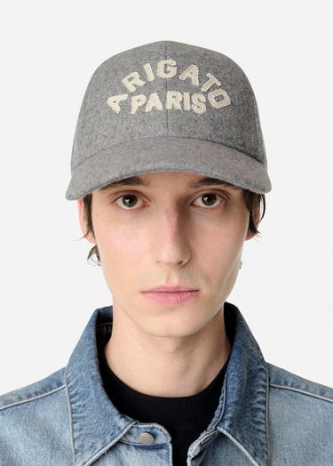 Шапка с козирка AXEL ARIGATO Wool Baseball Cap Сиво | X3076003, 6