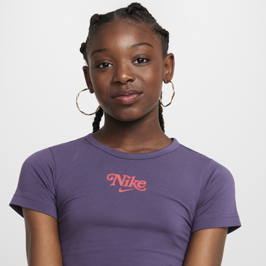 Тениска Nike Sportswear Top Лилаво | HM0535-573, 4