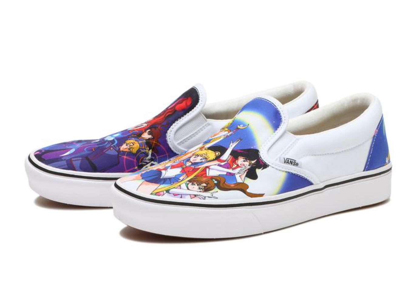 Кецове и обувки Vans Classic Slip-On Comfy Cush Pretty Guardian Sailor Moon Многоцветен | VN0A7TNM448, 0
