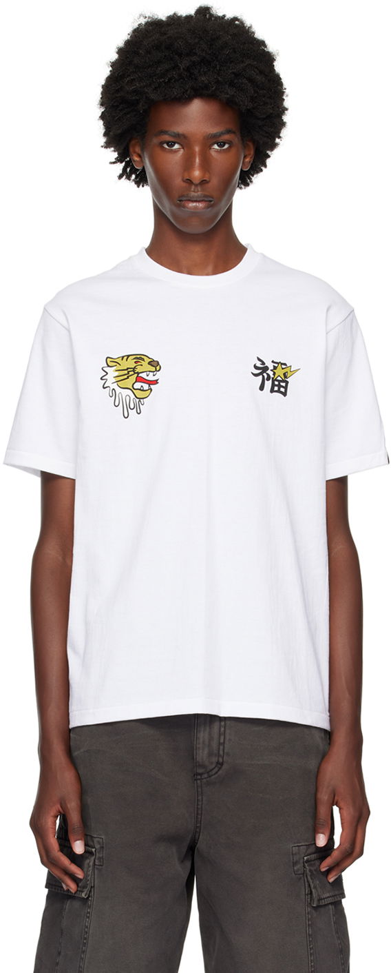 Тениска BAPE BAPE White Souvenir T-Shirt Бяло | 001TEK301049M