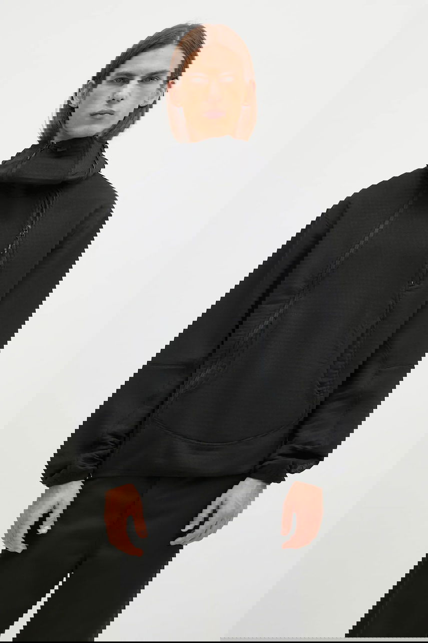 Суитчър Maharishi Polartec Air Shinobi Hooded Sweatshirt Черно | 5277.BLACK, 0