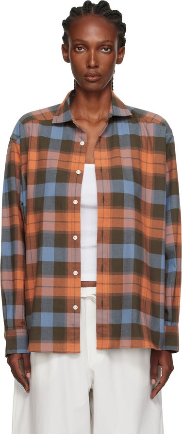 Риза Baserange Baserange Claude Plaid Button-Down Shirt Оранжево
 | TSCL-OC-AU25, 0