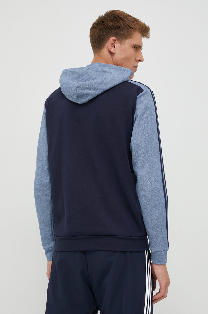 Суитчър adidas Originals Essentials Mélange French Terry Hoodie Тъмно синьо | HL1974, 1
