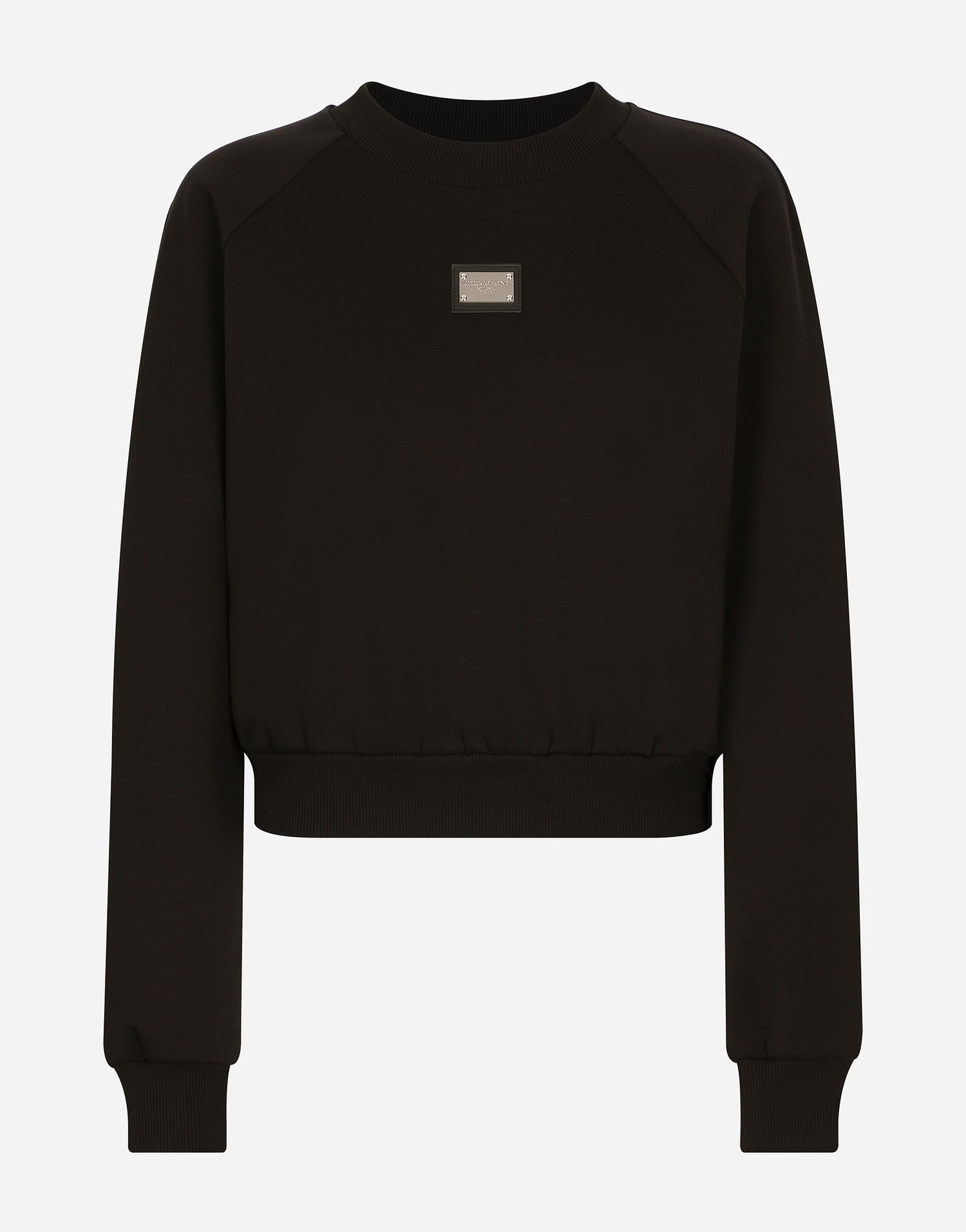 Суитчър Dolce & Gabbana Technical Jersey Sweatshirt With Tag Черно | F9R25THU7H9N0000, 0