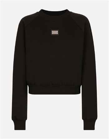 Dolce & Gabbana Technical Jersey Sweatshirt With Tag F9R25THU7H9N0000
