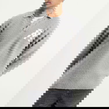 Пуловер Represent Clo Knitted Boucle Knit Polo Сиво | MLM100221-47, 2