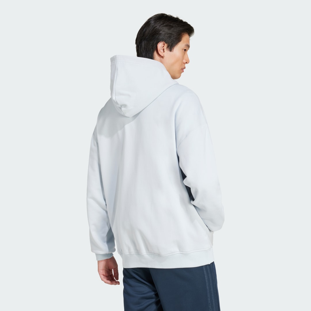 Суитчър adidas Performance Essentials Fleece Hoodie Синьо | JD3300, 1