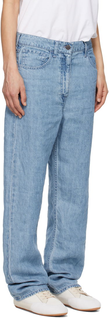 Дънки The Row The Row Tarley Wide Leg Jeans Синьо | 8766-W3654, 1