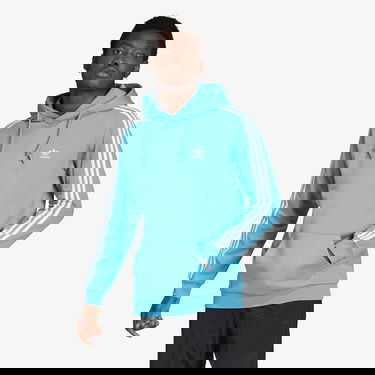 Суитчър adidas Originals Adicolor Classics Trefoil 3-Stripes hoodie Синьо | HE9476, 0