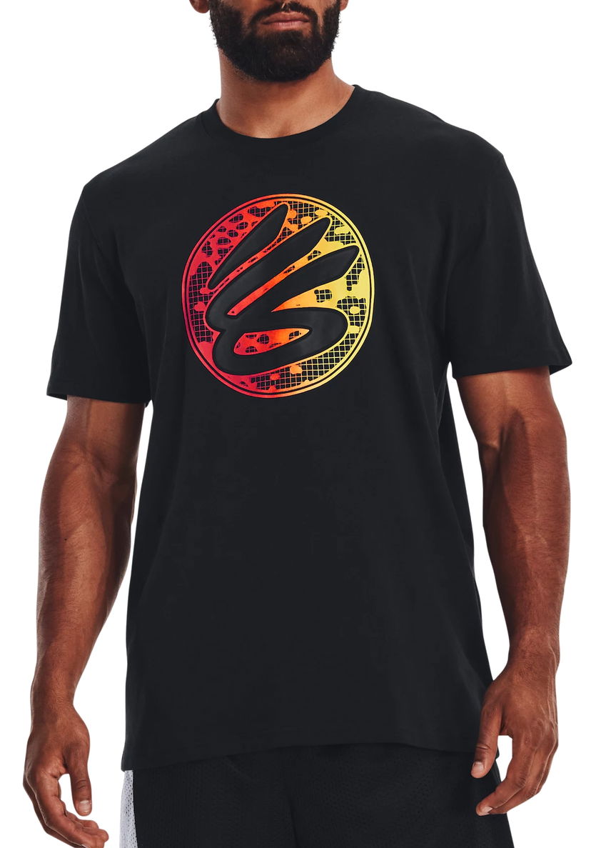 Тениска Under Armour Gradient Heavyweight T-Shirt Черно | 1376274-001