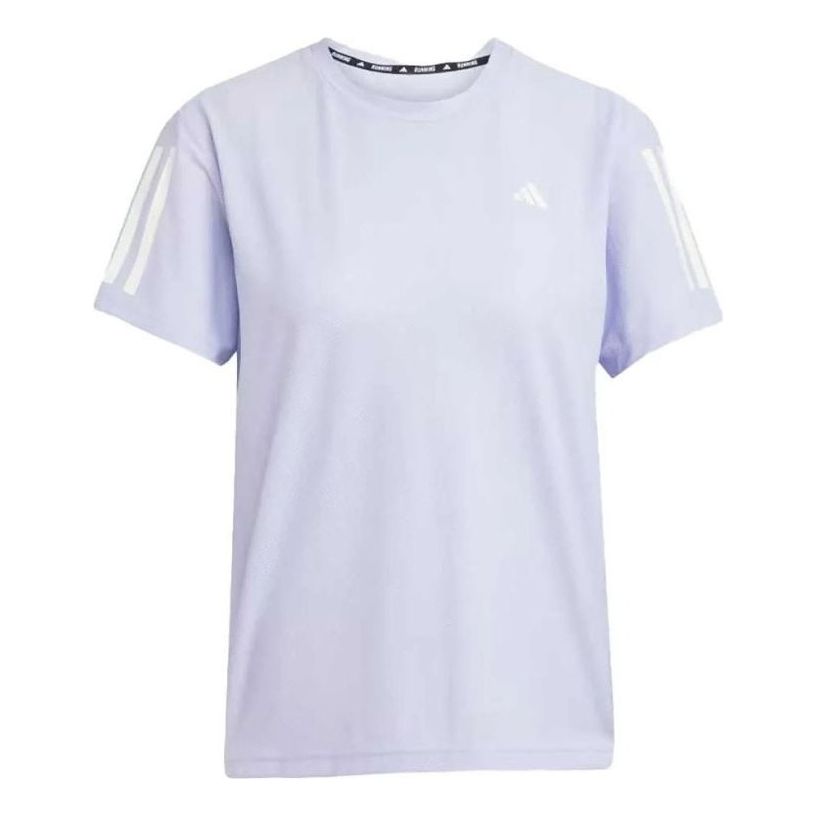 Тениска adidas Originals adidas Own The Run Tee Лилаво | JD6435, 0