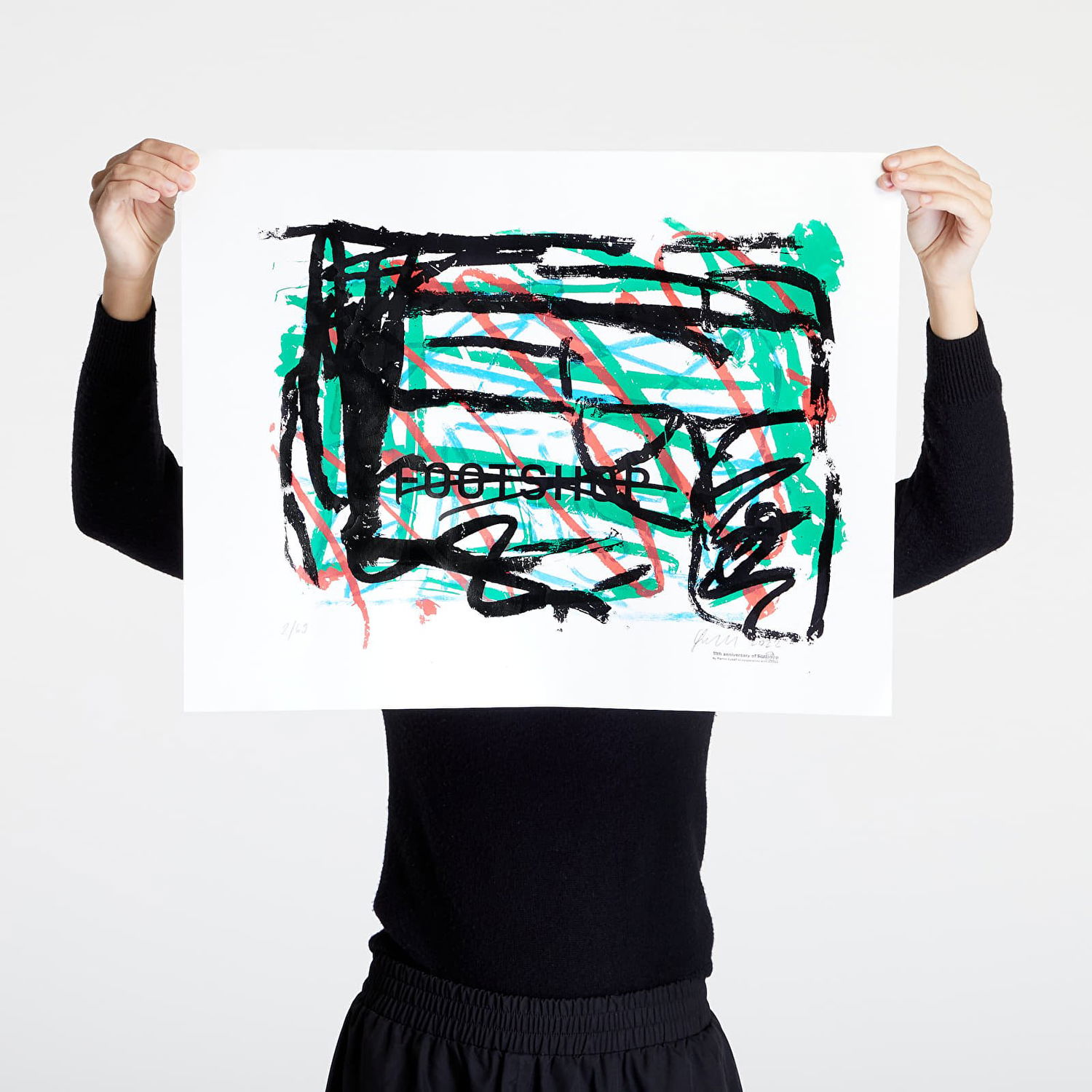 Аксесоари Footshop FTSHP 11th anniversary x Martin Lukáč Print 3 Многоцветен | FTSHP_236, 0