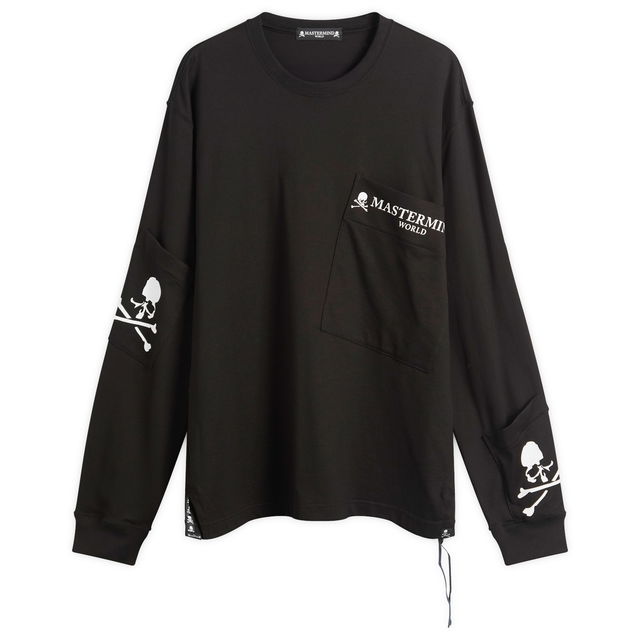 MASTERMIND WORLD Multi Pocket Long Sleeve T-Shirt