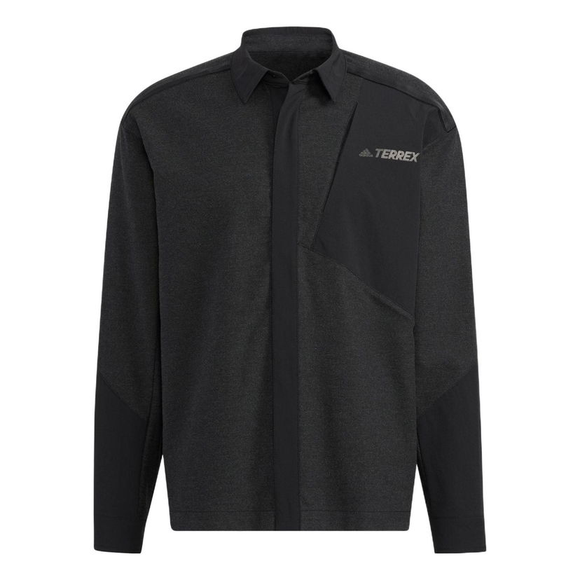 Риза adidas Performance Terrex Voyg Long Sleeve Shirt Черно | HN2038