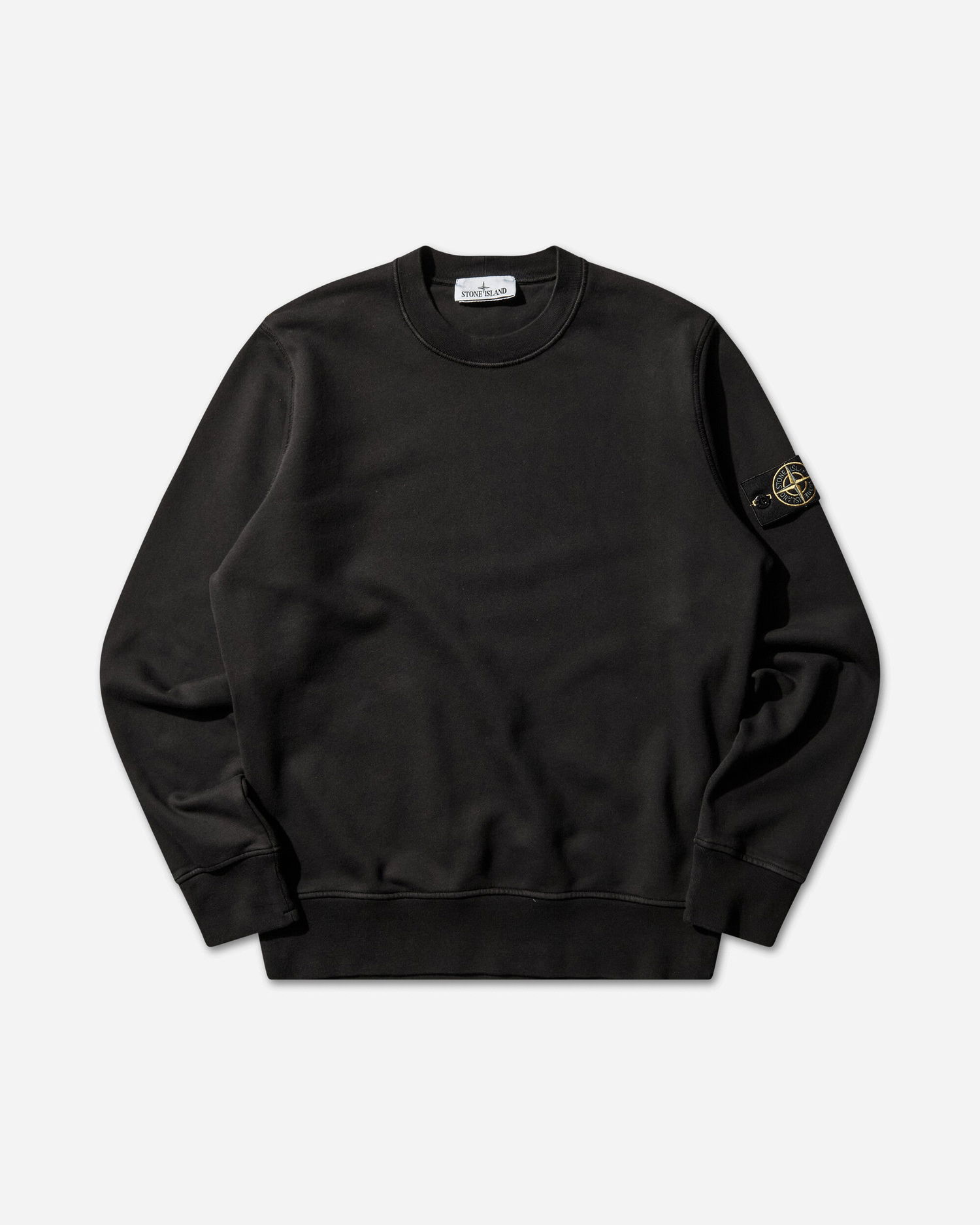 Суитчър Stone Island Organic Cotton Fleece Crewneck Sweatshirt Черно | L1S156100060S0051 V0029, 1