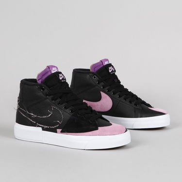Кецове и обувки Nike SB Zoom Blazer Mid Edge SB "Black Pink Rise" Черно | DA2189-002, 1