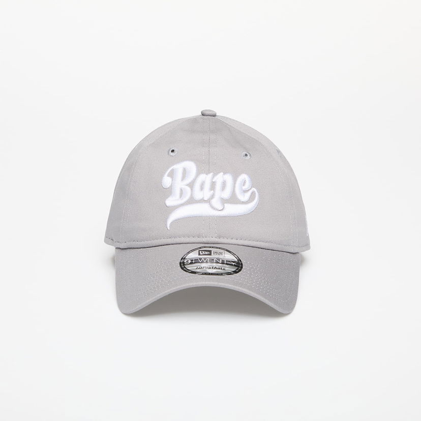 Шапка с козирка BAPE A BATHING APE x New Era 9Twenty Strapback Gray Сиво | 001CPK331007C GRA