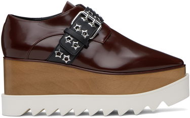 Кецове и обувки Stella McCartney Elyse Platform Derbys Кафяво | 810279E00150, 0