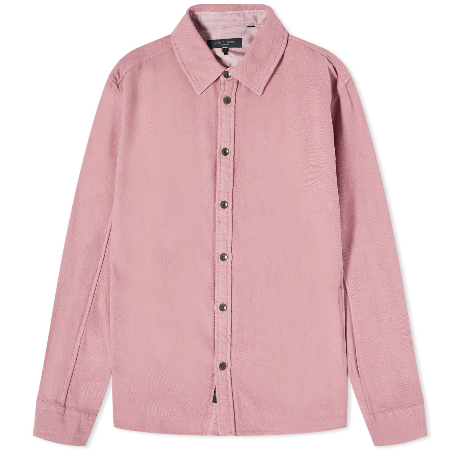 Риза rag & bone Rag & Bone Austin Twill Overshirt Розово | MBW23HA415TWML-DPK, 0