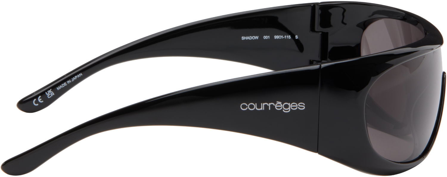 Слънчеви очила Courrèges Courrèges Shadow Sunglasses Черно | 125ALU019AC0006, 1