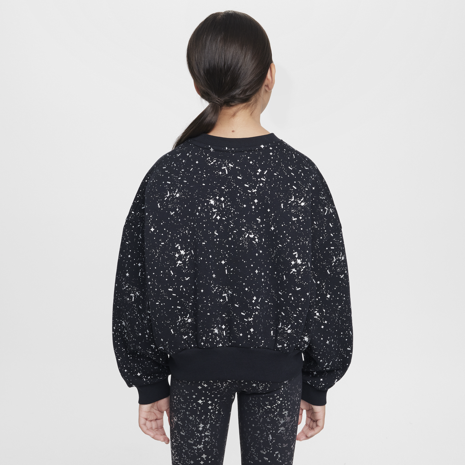 Суитчър Nike Sportswear Club Fleece Crew Sweatshirt Черно | HF4393-010, 1